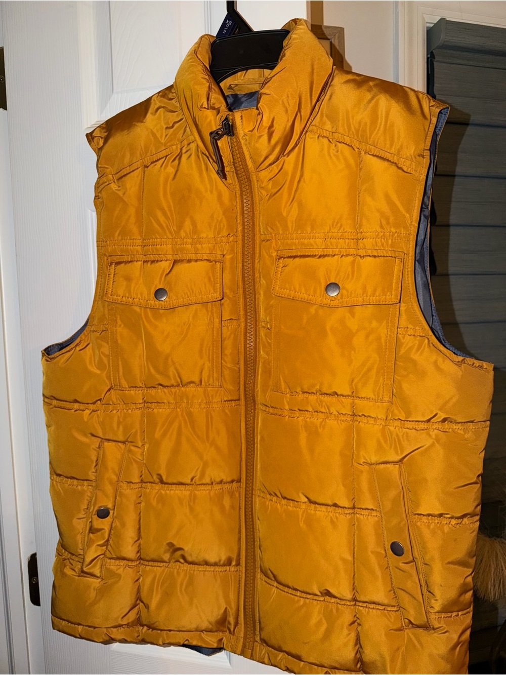 Goodfellow & Co Gold Quilted Puffer Vest